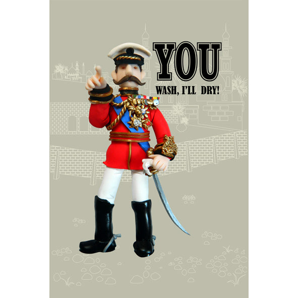 Kitchener Tea Towel VisitPlymouth