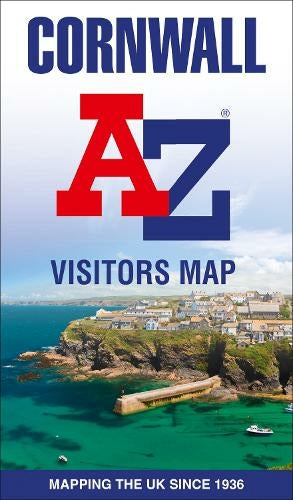 A-Z Visitors map of Cornwall