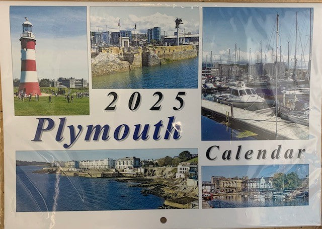 2025 Plymouth Calendar-A4