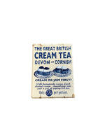 Cream Tea Ceramic Magnet