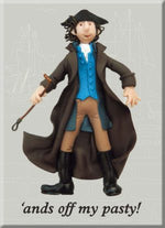 Poldark ' ands off my pasty' fridge magnet