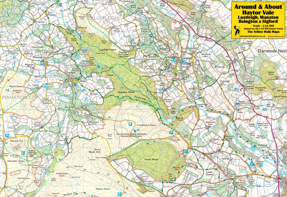 Around & About Haytor Vale Lustleigh, Manaton Ilsington & Sigford