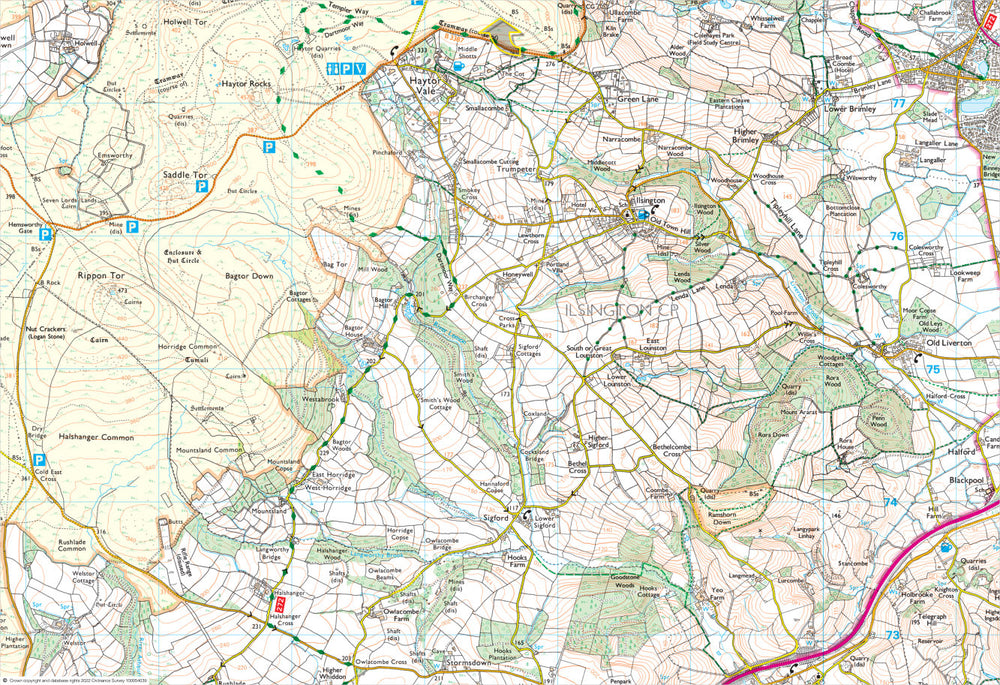 Around & About Haytor Vale Lustleigh, Manaton Ilsington & Sigford