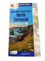 South West Coast Path National Trails Map-2 North Cornwall