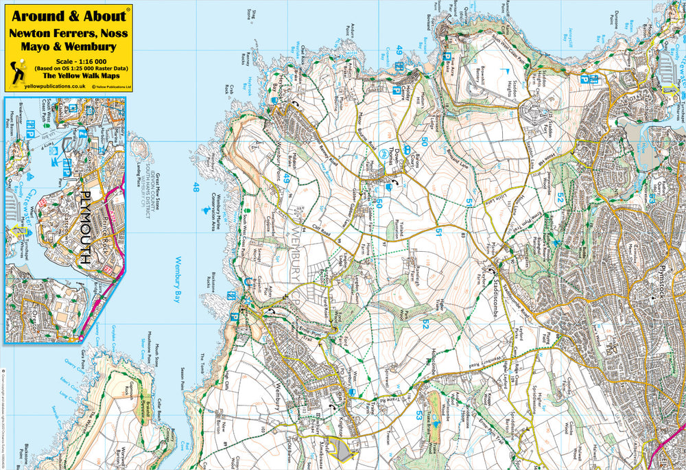 Around and About Newton Ferrers, Noss Mayo & Wembury