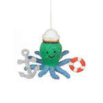 Felt captain Odin the Octopus Hanging Decoration