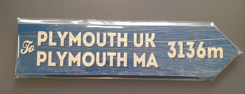 Plymouth UK - Plymouth MA Decorative sign