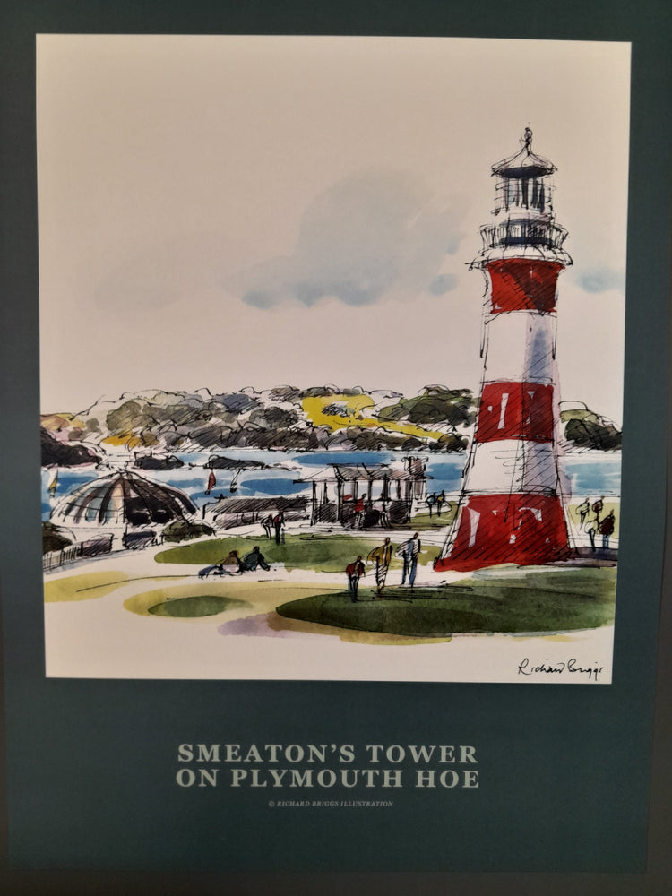 Smeaton's Tower On Plymouth Hoe