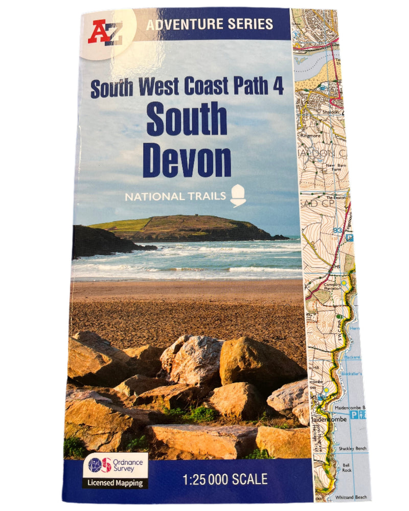 Sw Coast Path Printable Map.pdf South West Coast Path National Trails-4 South Devon – VisitPlymouth