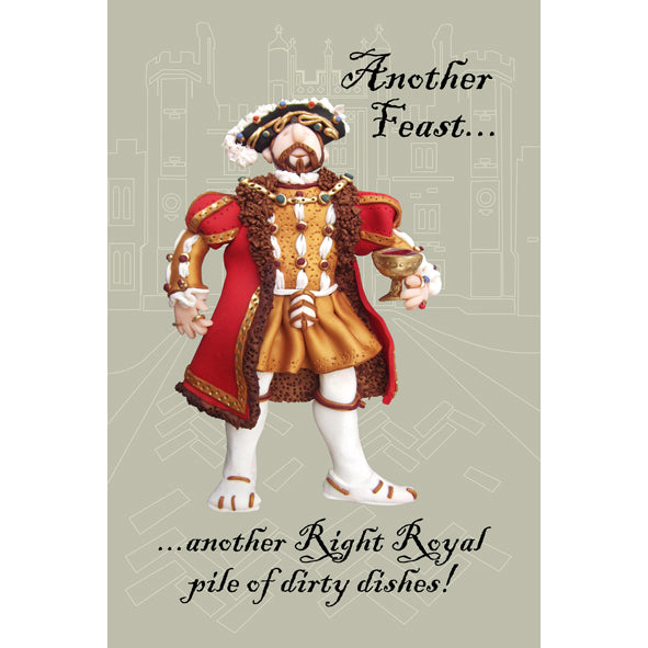 Tea towel Henry VIII