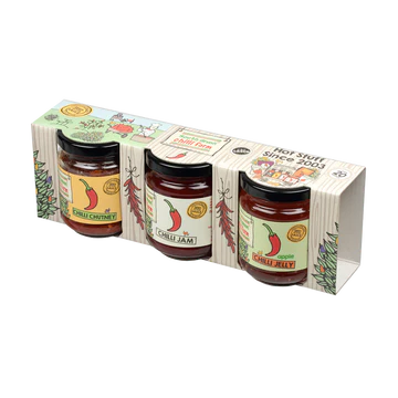 South Devon Chilli  Farm , 3 preserve gift pack