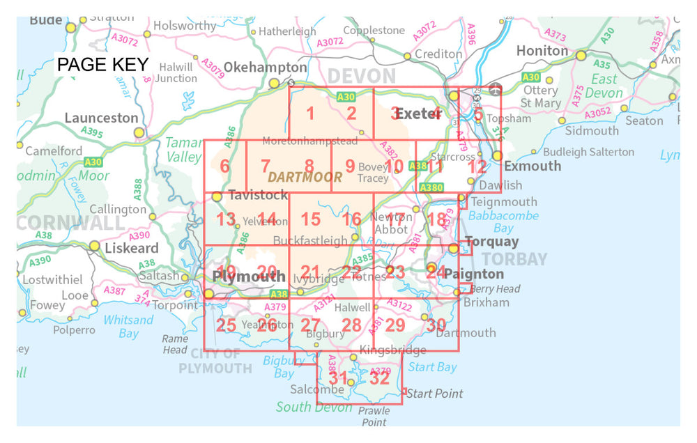 The Yellow Atlas- South Devon by Yellow Publications