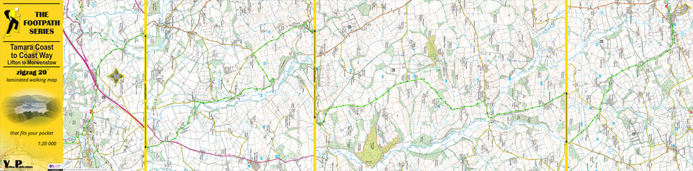 Tamara Coast to Coast Way. Lifton to Morwenstow