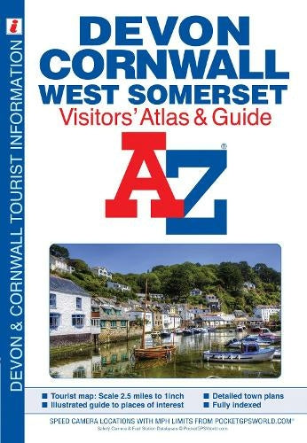AZ Devon Cornwall West Somerset Visitors Atlas and Guide