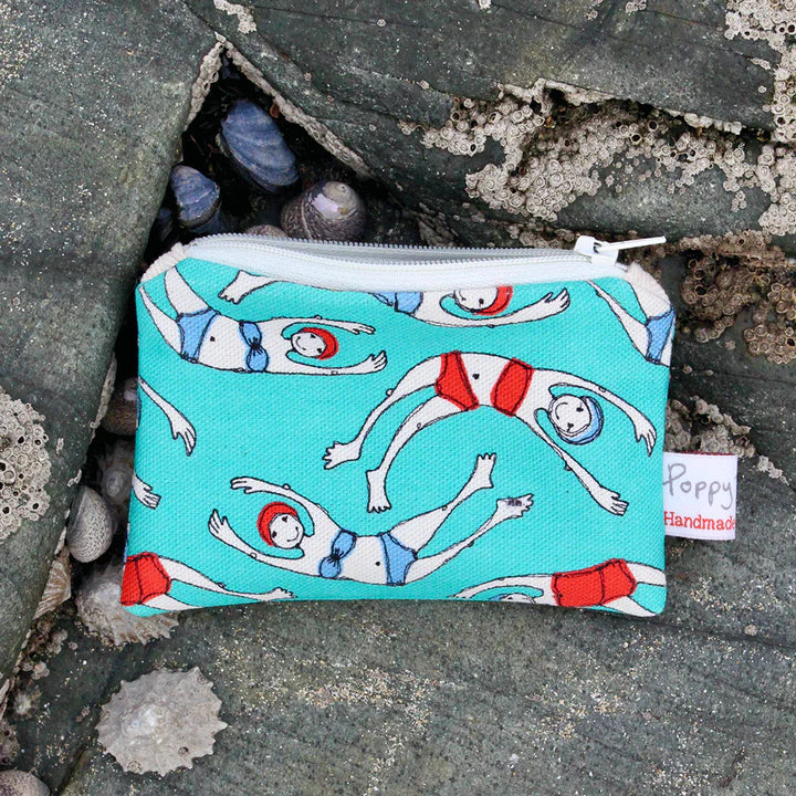 Bathers small coin purse