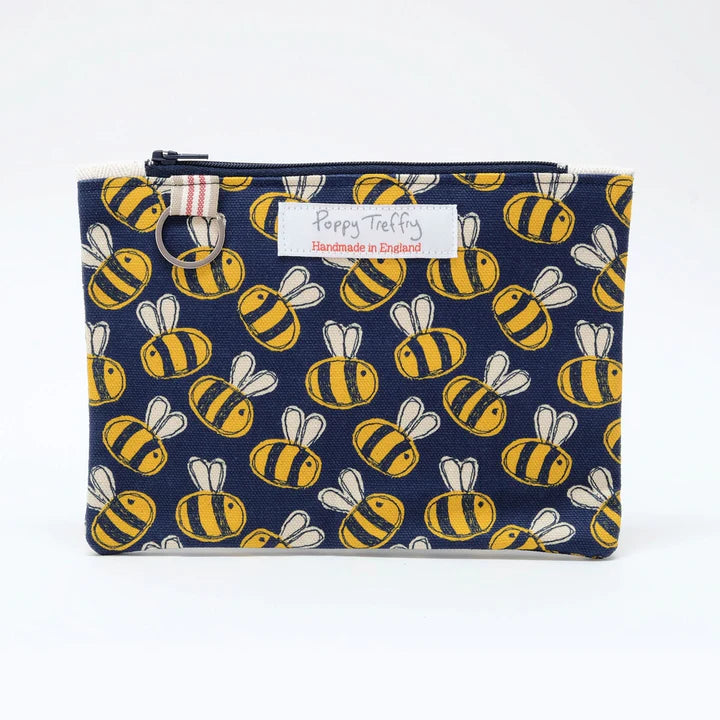 Bee-Large purse by Poppy Treffry