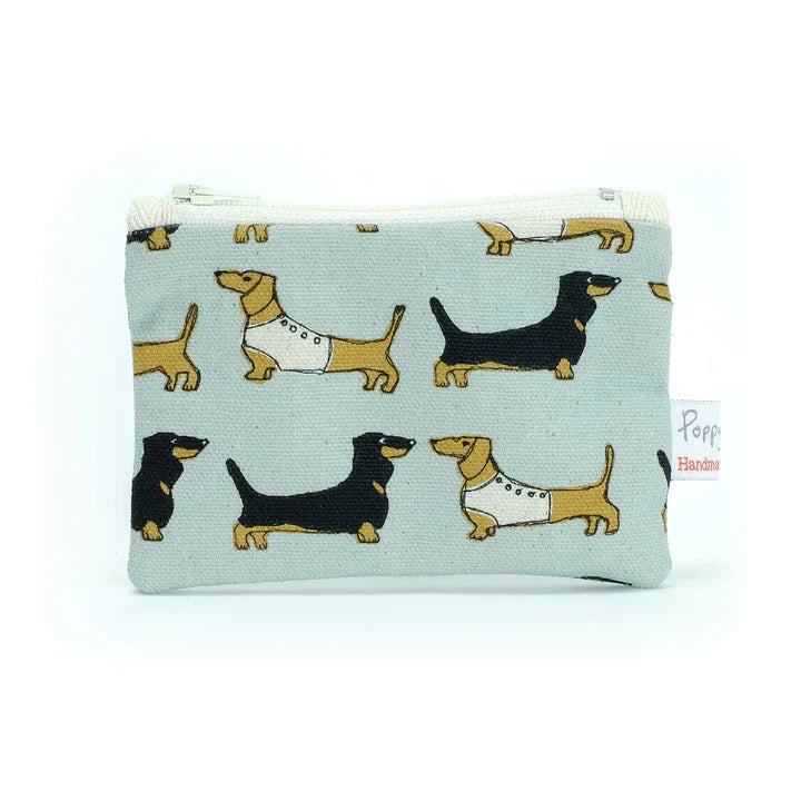 Dachshund- coin purse by Poppy Treffry