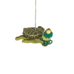 Sea Turtle felt hanging decoration
