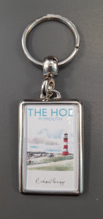 Plymouth Hoe metal keyring