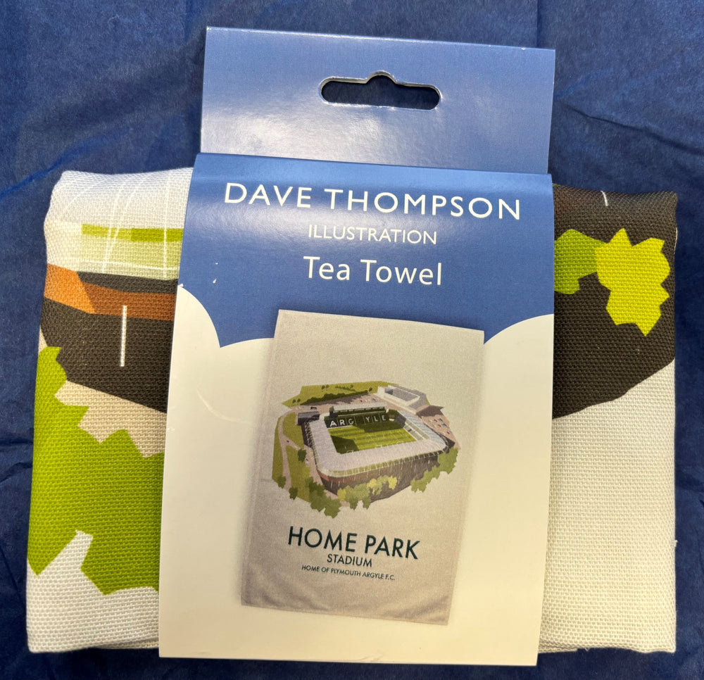 Home Park Stadium Tea Towel