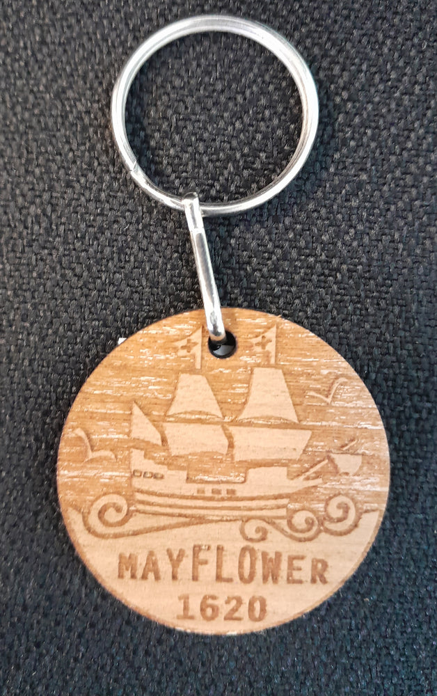 Mayflower 1620 keyring