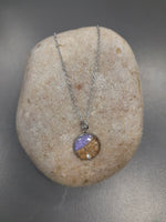 Shoreline lilac flash Jo Thomas teardrop pendant