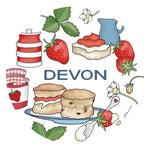 Devon Cream tea magnet