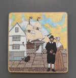 Pilgrims at Plymouth fridge magnet
