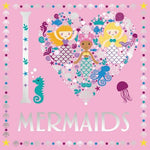 I 'Heart' Mermaids - Colouring Book