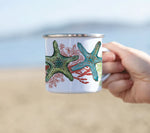 Sea-life Enamel Mugs