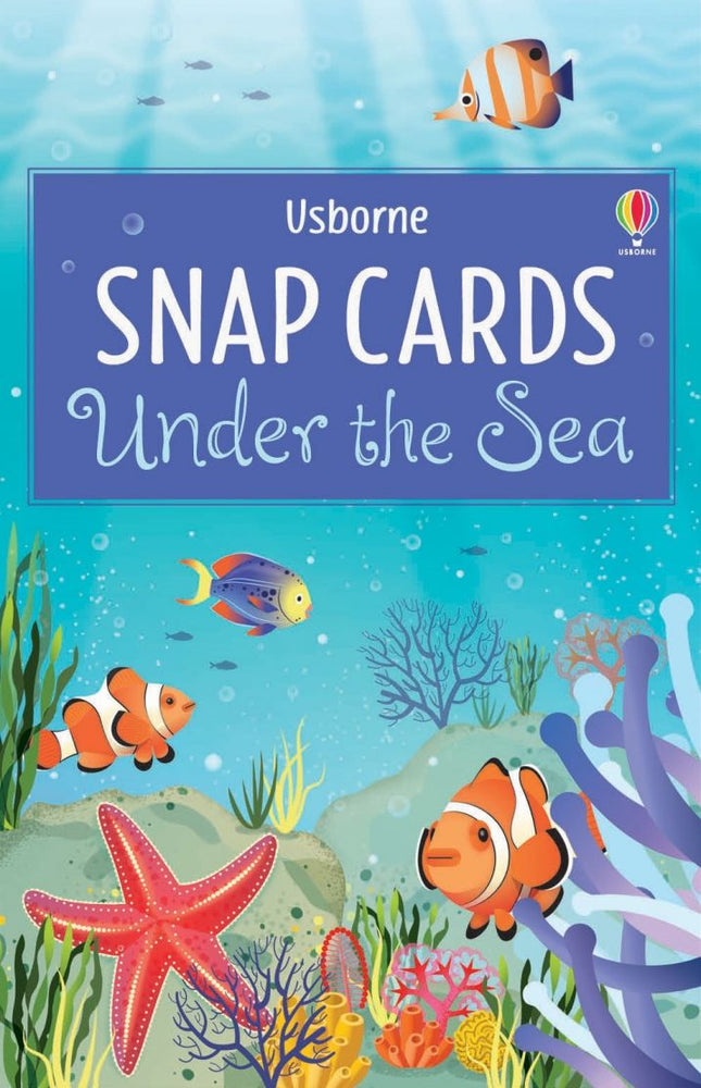 Usborne Snap cards-Under the Sea