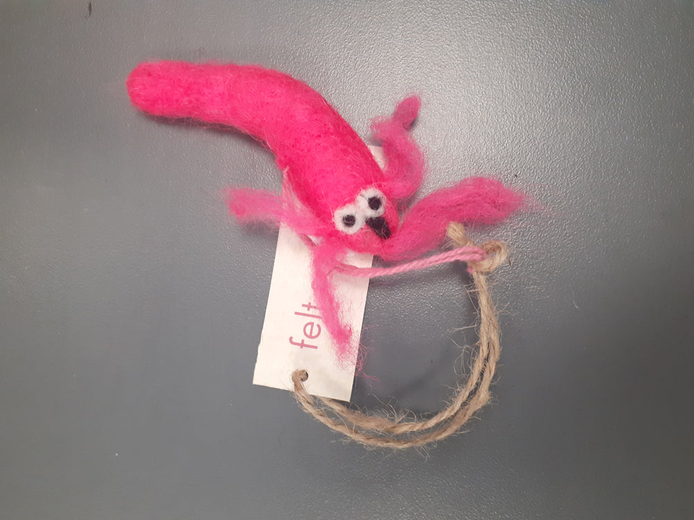 Felted Pascal Prawn