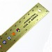 Code flag brass ruler 15cm
