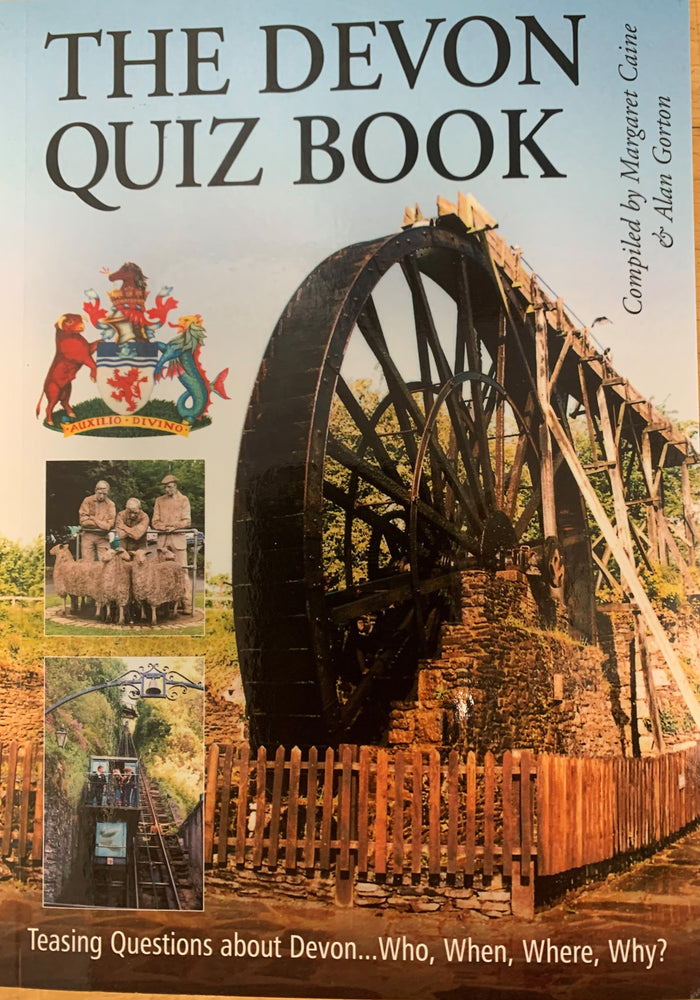 The Devon Quiz Book by Margaret Caine and Alan Gorton