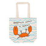 Happiness Comes In Waves Bag