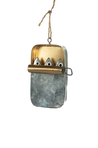 Tin of Sardines Hanging Decoration