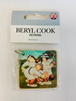 Sabotage Beryl Cook Keyring