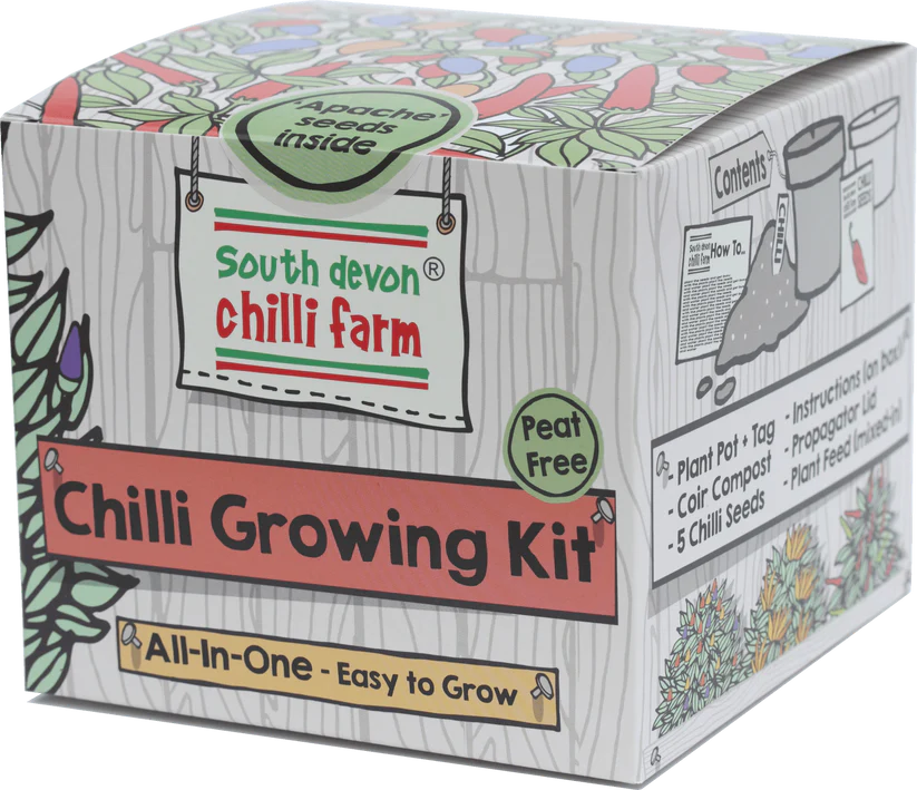 South Devon Chilli Farm - Chilli Growing Kit 'All-In-One'