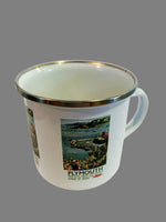 Enamel Mug - Plymouth Hoe